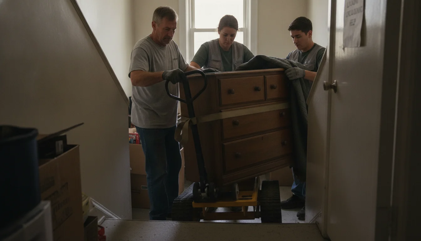 How to Move Heavy Furniture by Yourself in Battle Creek